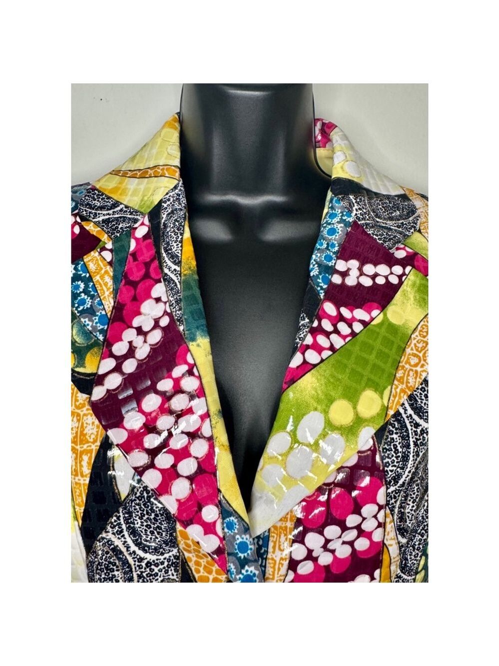 Women's Joseph Eye-Catching Ribkoff Blazer Size 6 Multi-color - Picture 3 of 8